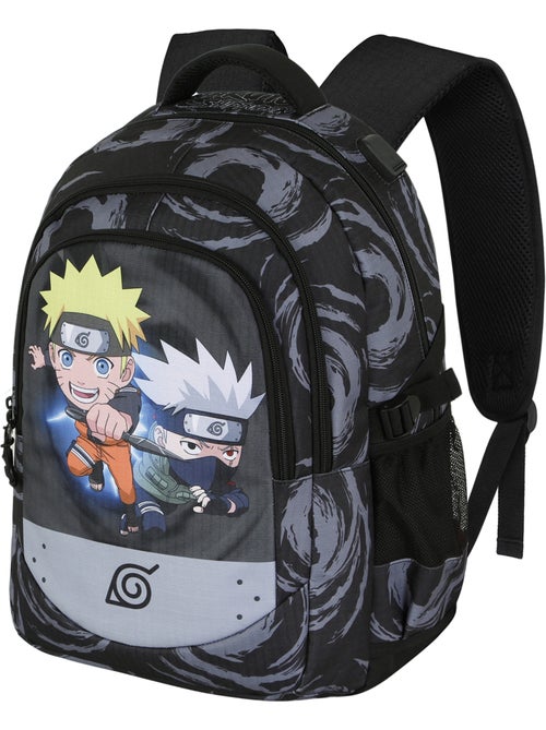 Naruto Kid Mochila Running PLUS, Cinza - Kiabi