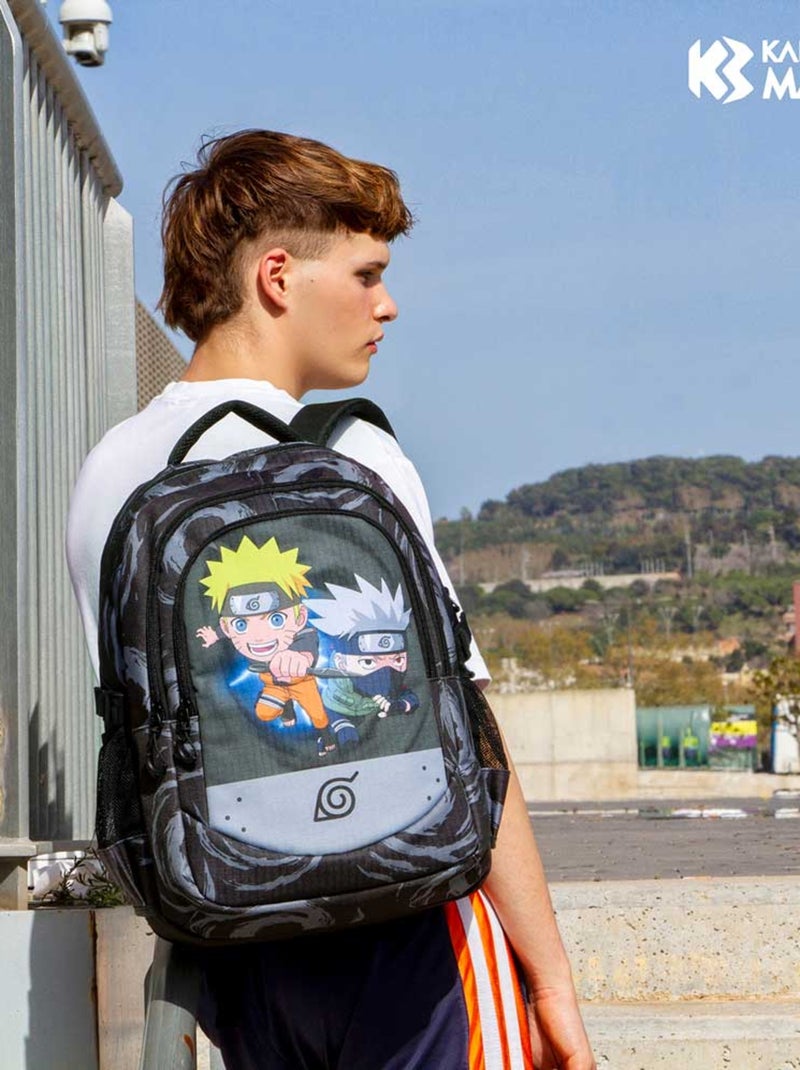 Naruto Kid Mochila Running PLUS, Cinza Cinza - Kiabi