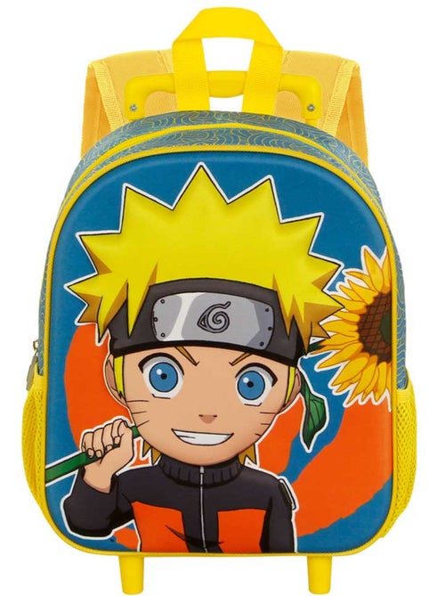 Naruto Peace Mochila 3D com Rodas Pequena, Multicolorido - Kiabi Naruto Peace Mochila 3D com Rodas Pequena, Multicolorido - Kiabi