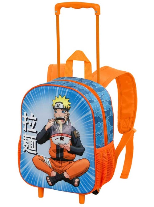 Naruto Ramen Mochila 3D com Rodas Pequena, Azul - Kiabi Naruto Ramen Mochila 3D com Rodas Pequena, Azul - Kiabi