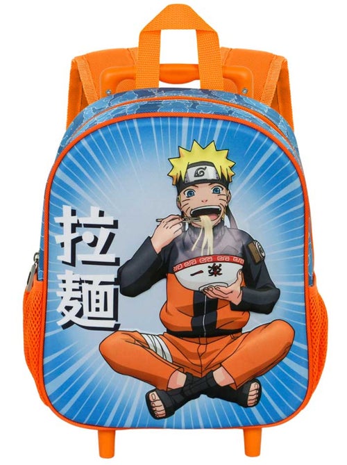 Naruto Ramen Mochila 3D com Rodas Pequena, Azul - Kiabi Naruto Ramen Mochila 3D com Rodas Pequena, Azul - Kiabi