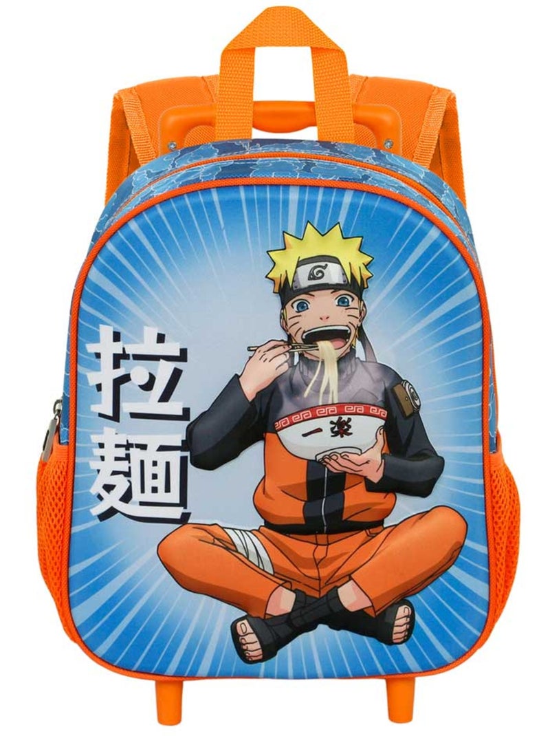 Naruto Ramen Mochila 3D com Rodas Pequena, Azul Azul - Kiabi
