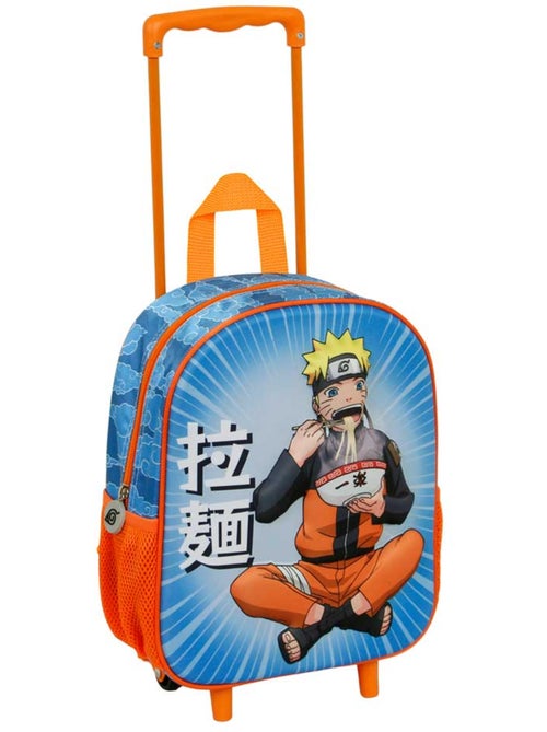 Naruto Ramen Mochila 3D com Rodas Pequena, Azul - Kiabi Naruto Ramen Mochila 3D com Rodas Pequena, Azul - Kiabi