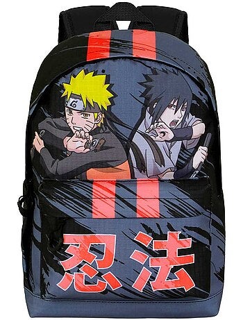 Naruto shadow mochila hs fan 3.0, preta