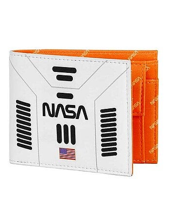 NASA Spaceship Carteira de Homem, Branca