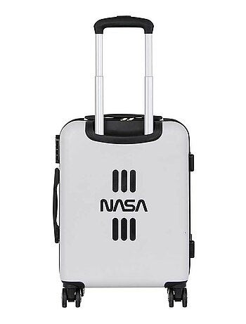 NASA Spaceship Mala de Cabine ABS 4 Rodas, Branca