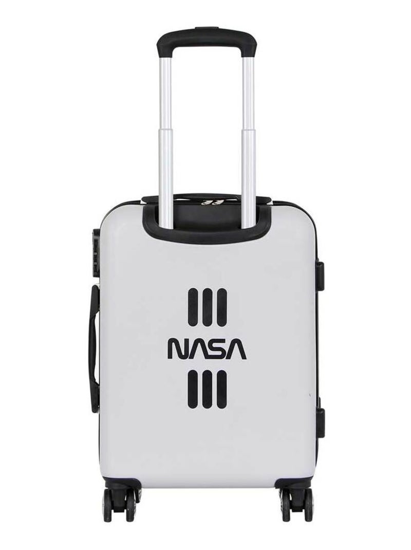 NASA Spaceship Mala de Cabine ABS 4 Rodas, Branca Branco - Kiabi