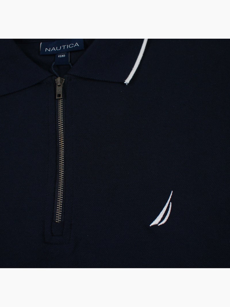 Nautica - Polo manga curta  homem Azul-marinho - Kiabi