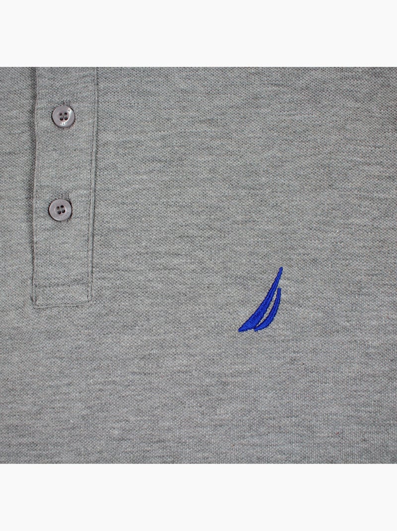 Nautica - Polo manga curta  homem Cinza - Kiabi