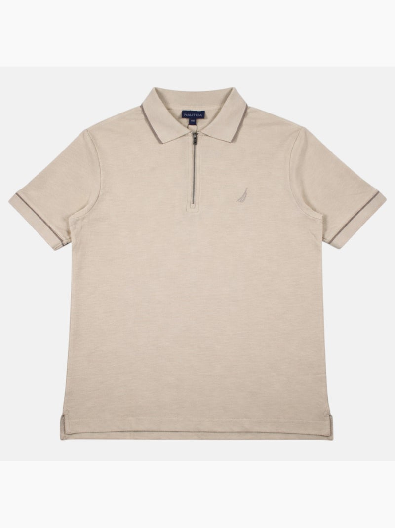 Nautica - Polo manga curta  homem Cinza - Kiabi