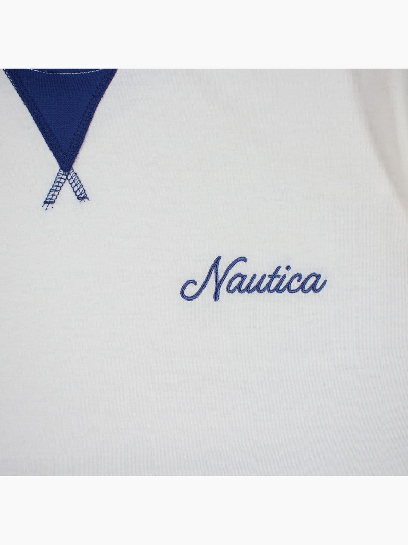 Nautica - T-shirt manga curta  homem Branco - Kiabi