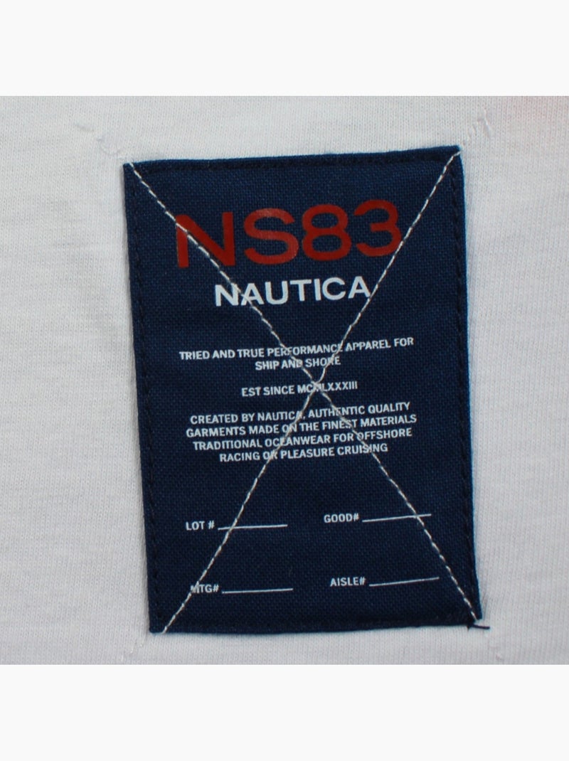 Nautica - T-shirt manga curta  homem Branco - Kiabi