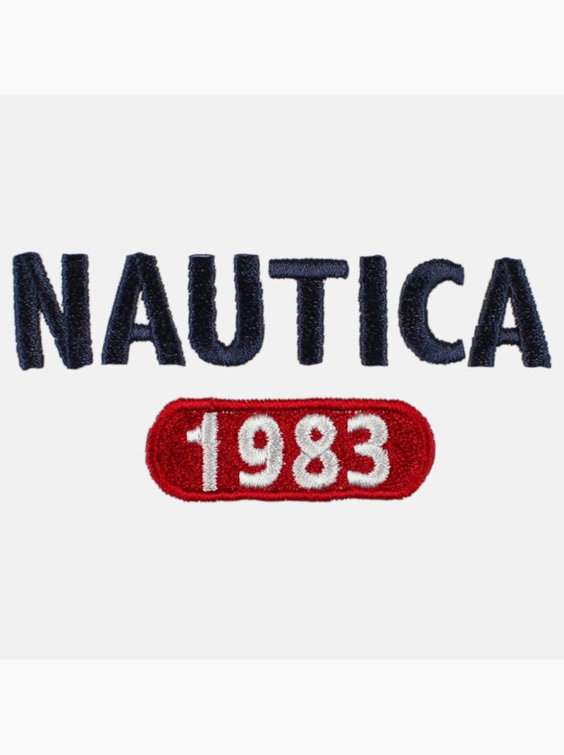 Nautica - T-shirt manga curta  homem Branco - Kiabi
