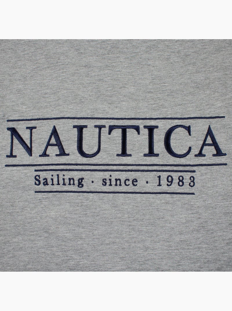 Nautica - T-shirt manga curta  homem Cinza - Kiabi
