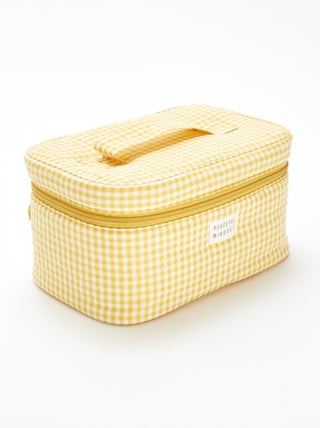 Nécessaire com estampado vichy
