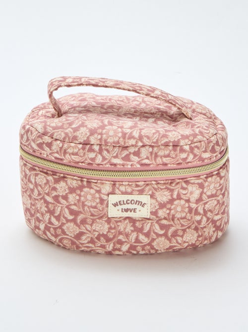 Necessaire com padrão - Kiabi