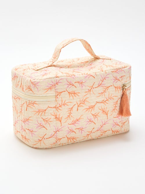 Necessaire com padrões - Kiabi
