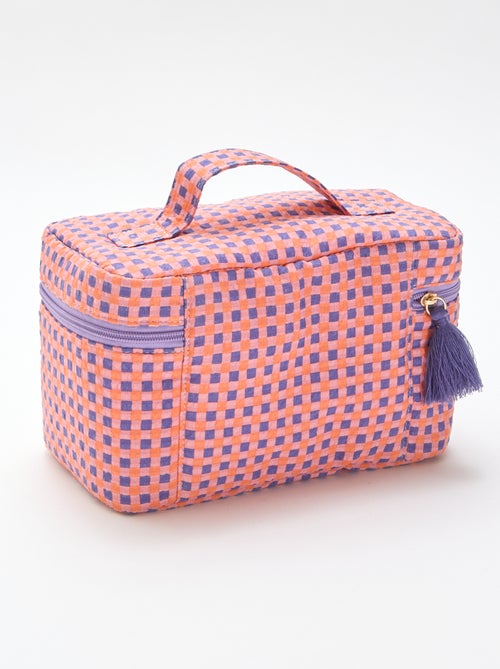 Necessaire com padrões - Kiabi