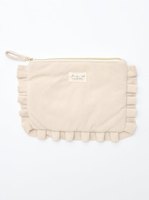 Necessaire de toilette em malha - Kiabi