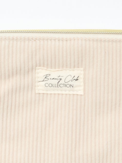 Necessaire de toilette em malha - Kiabi