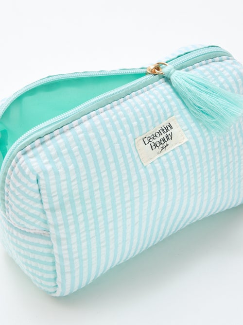 Necessaire estampada com zíper - Kiabi