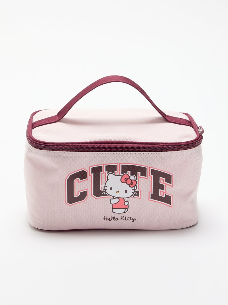 Necessaire estampada 'Hello Kitty' Rosa - Kiabi