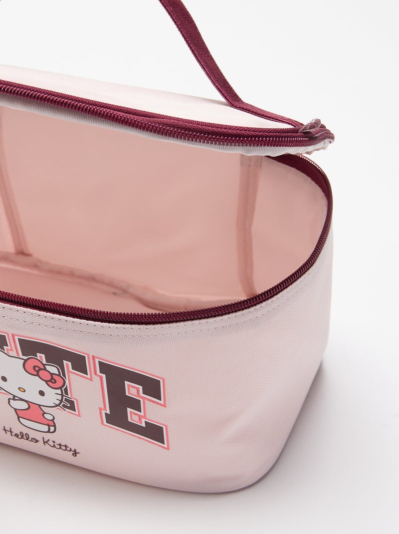 Necessaire estampada 'Hello Kitty' Rosa - Kiabi