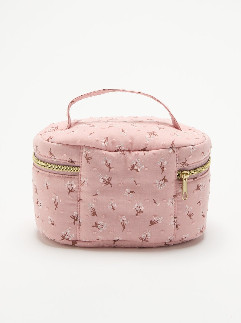 Necessaire estampado Rosa - Kiabi