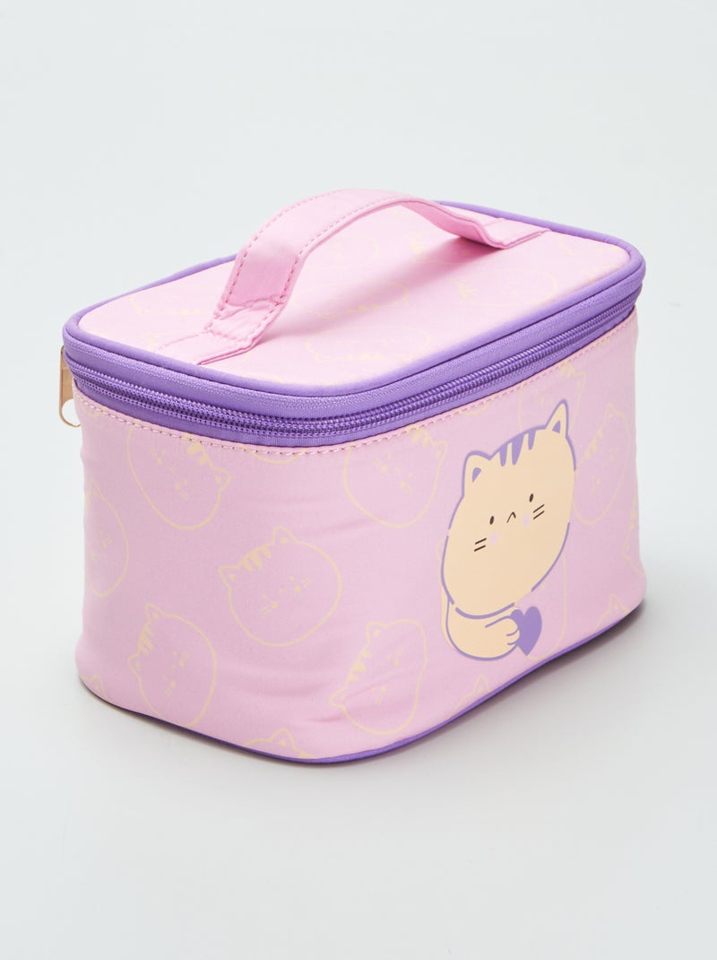 Nécessaire 'gato' ROSA - Kiabi