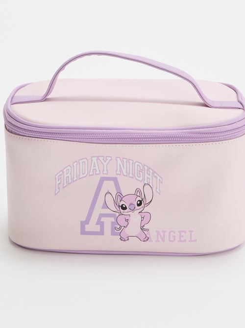 Necessaire 'Stitch' com pega - Kiabi