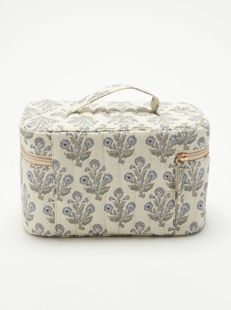 Necessaire vanity Azul - Kiabi