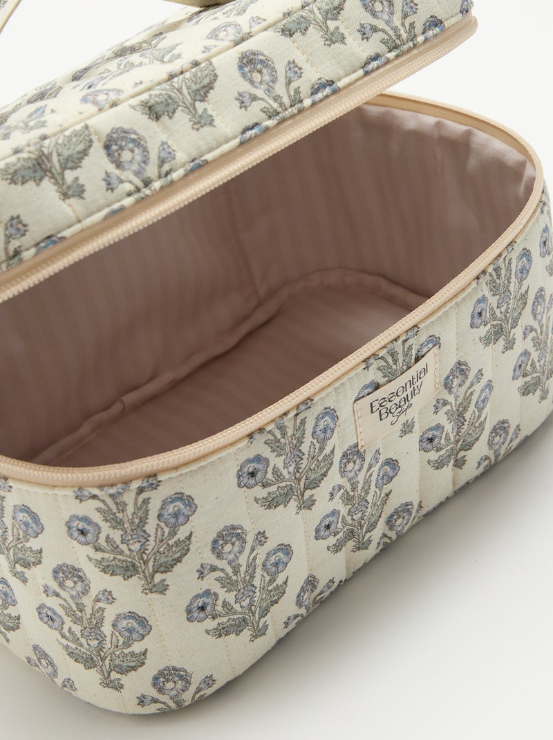 Necessaire vanity Azul - Kiabi