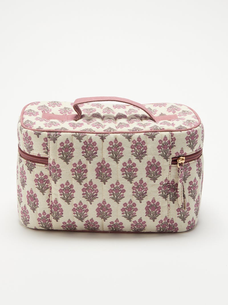 Necessaire vanity Rosa - Kiabi
