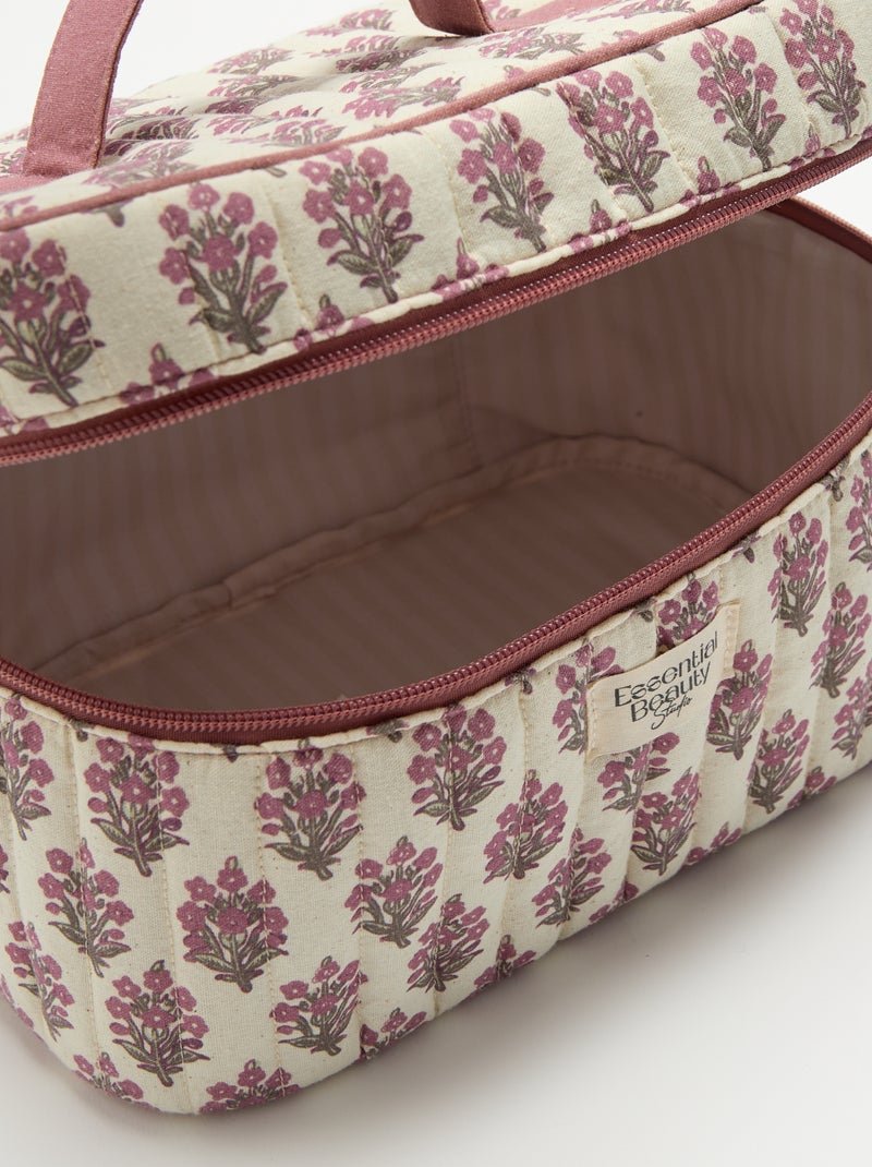 Necessaire vanity Rosa - Kiabi