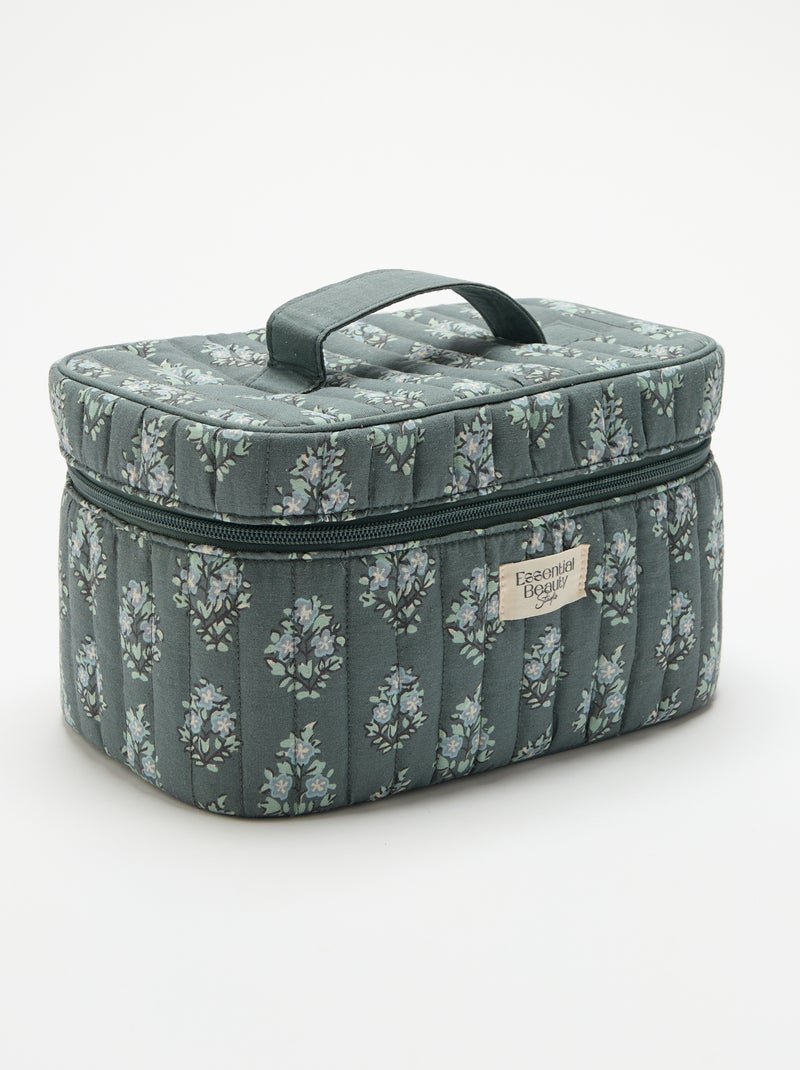 Necessaire vanity Verde - Kiabi