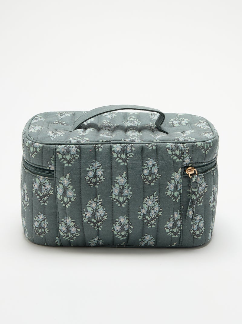 Necessaire vanity Verde - Kiabi