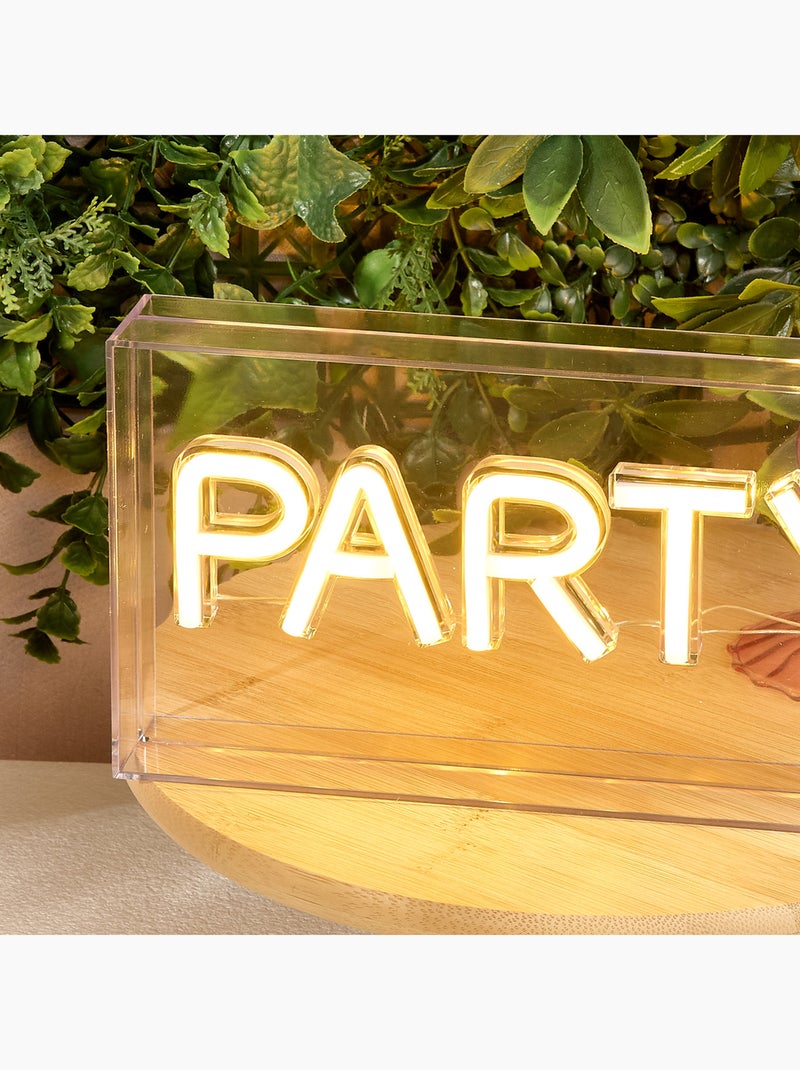 Neon led «party» Amarelo - Kiabi