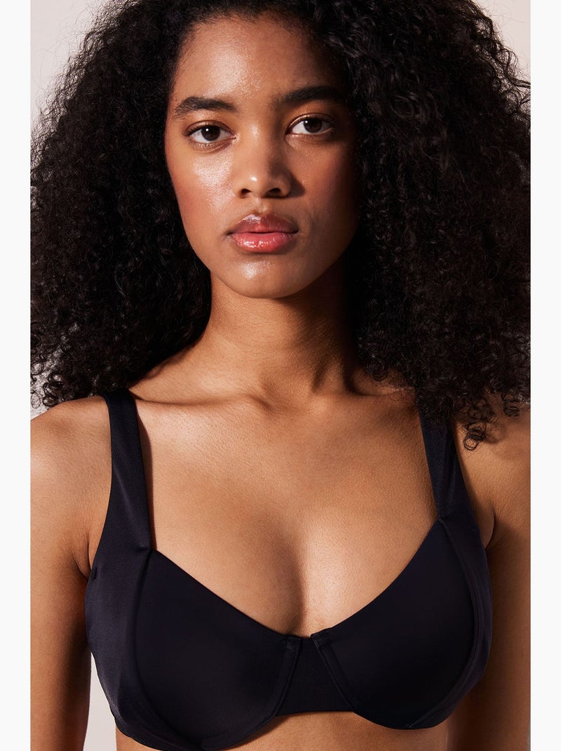 New top de biquíni com aro penti Preto - Kiabi