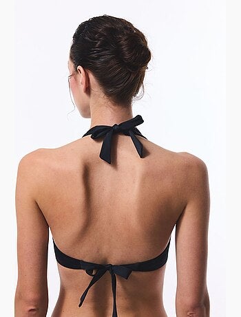 New top de biquíni triângulo twist penti
