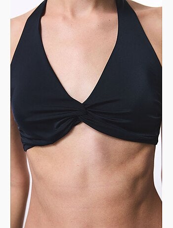 New top de biquíni triângulo twist penti