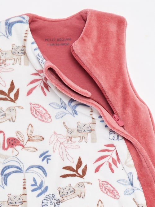 Ninho de bebé sem mangas de veludo - TOG 3 - Kiabi