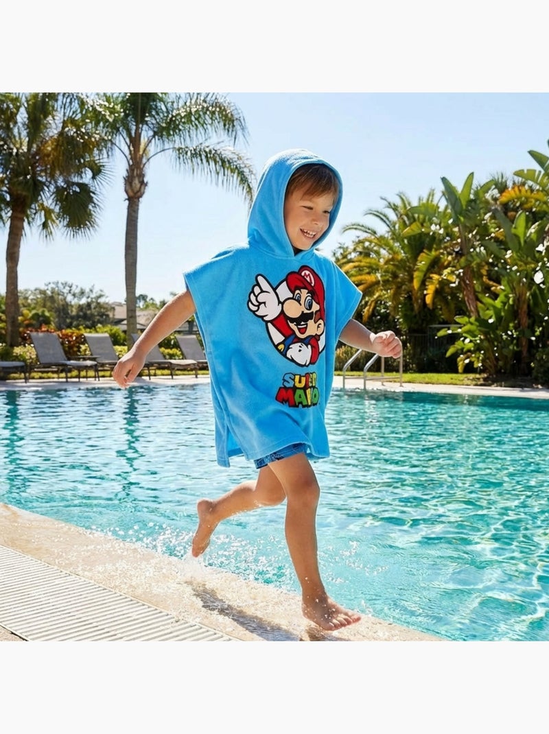 Nintendo - Poncho Mario menino Azul - Kiabi