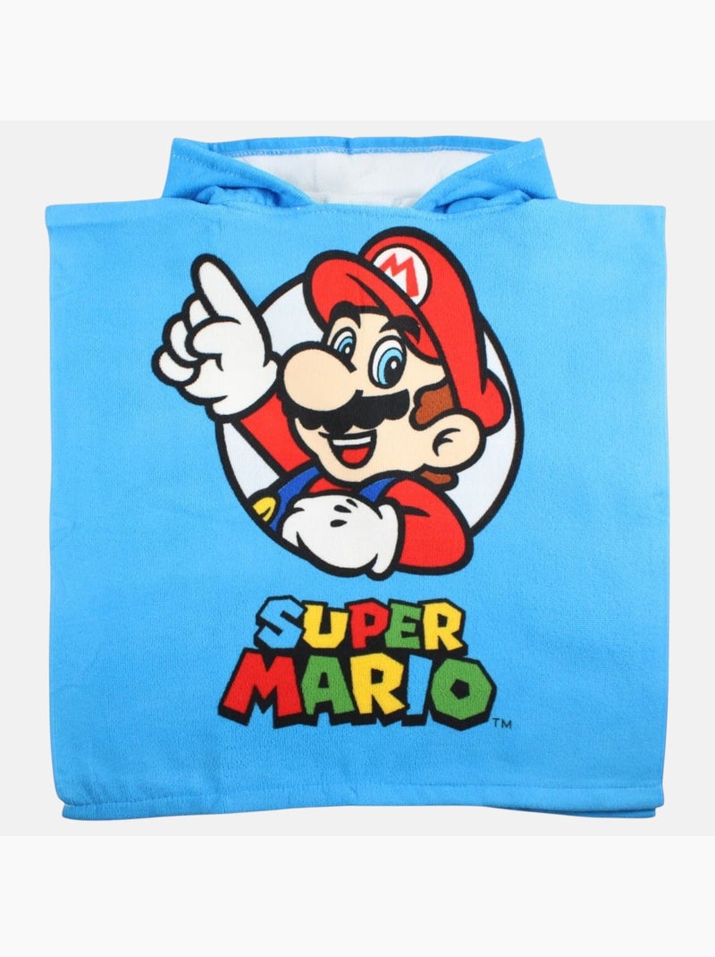 Nintendo - Poncho Mario menino Azul - Kiabi