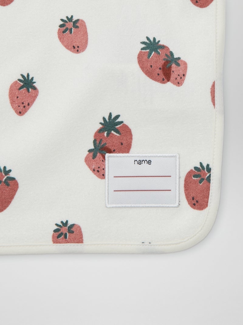 O lote de 2 babetes com decote elástico BRANCO - Kiabi