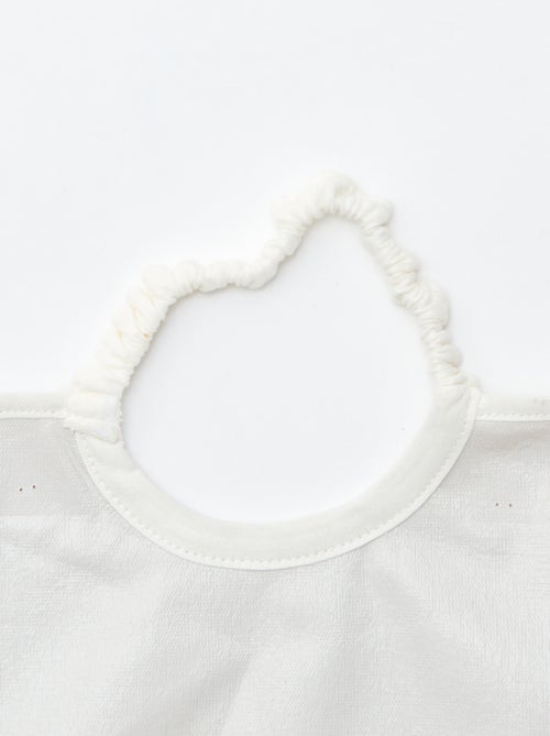 O lote de 2 babetes com decote elástico - Kiabi