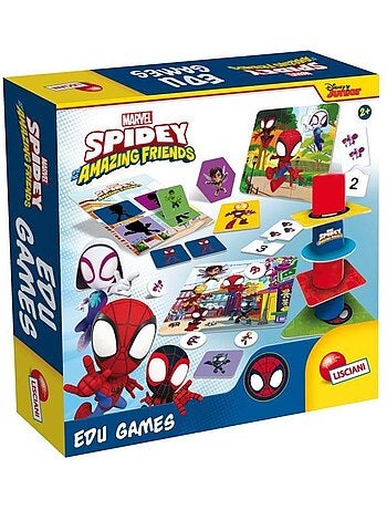 O spidey e os seus fantásticos amigos jogos de tabuleiro 10 em 1