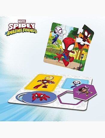 O spidey e os seus fantásticos amigos jogos de tabuleiro 10 em 1