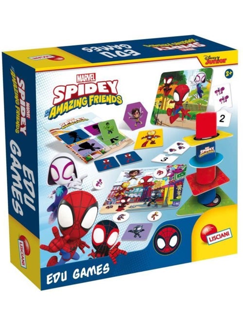 O spidey e os seus fantásticos amigos jogos de tabuleiro 10 em 1 - Kiabi