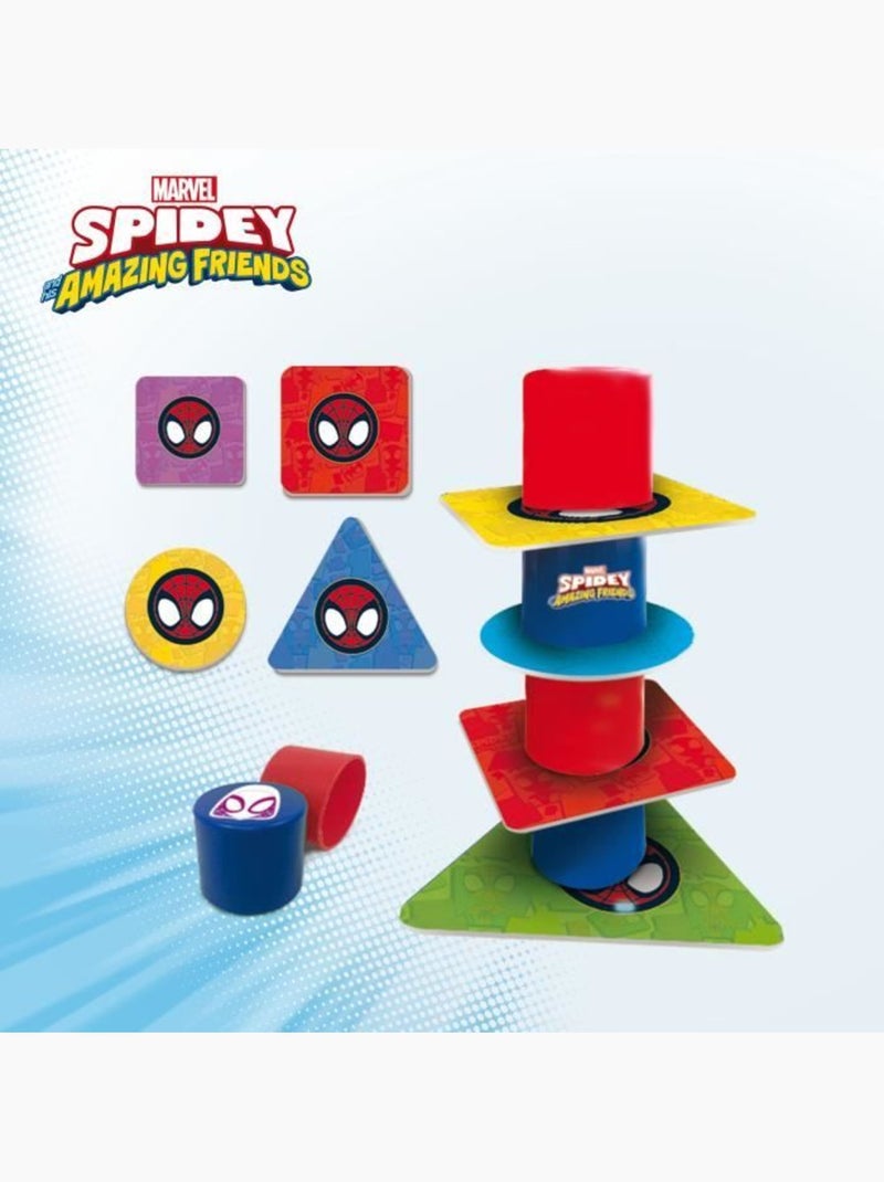 O spidey e os seus fantásticos amigos jogos de tabuleiro 10 em 1 Vermelho - Kiabi