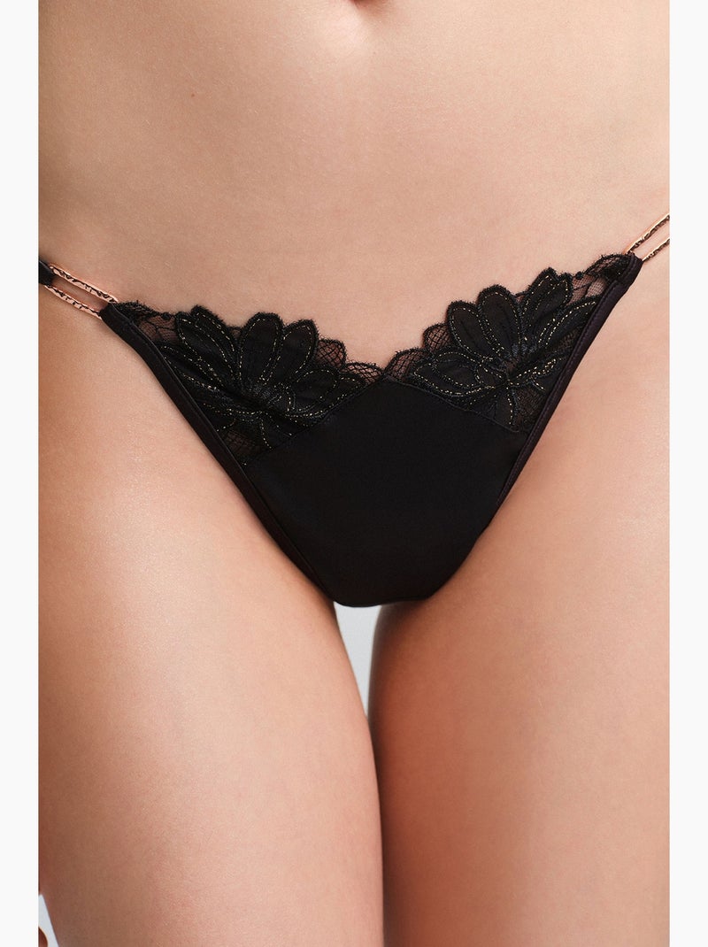 Obsidia string cueca penti Preto - Kiabi